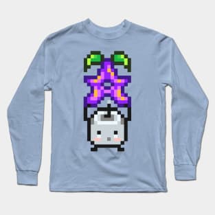 Grey Junimo with Stardrop Long Sleeve T-Shirt